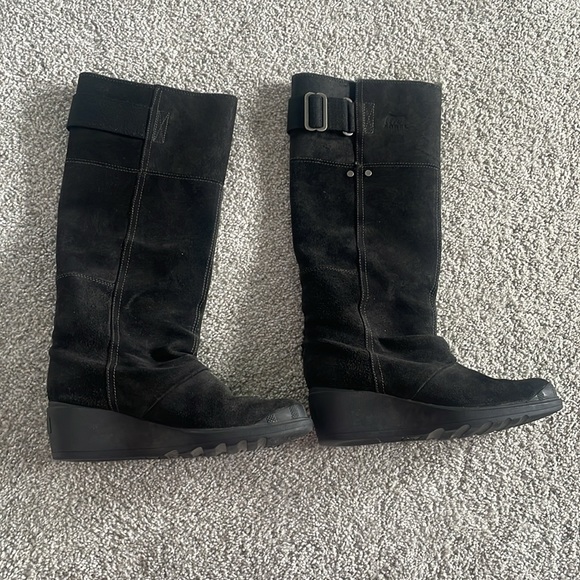 Anthropologie + Sorel Toronto wedge Boots 6.5 - Picture 3 of 10